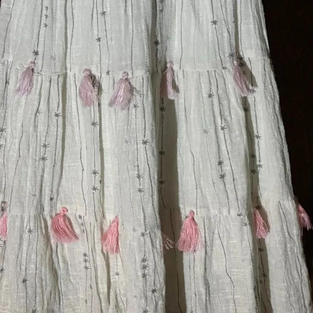 Poppet & Fox Sakura Tassel Dress Size 5
